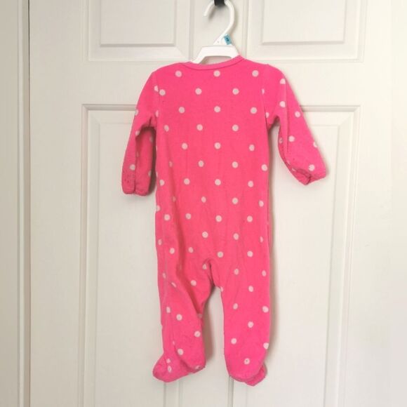3/$15 Carter's fleece pajamas size 9 - Picture 3 of 4